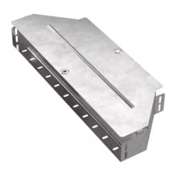 Переходник симметричный с крышкой Стандарт 600х400х80 Промрукав