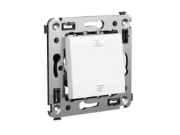 Переключатель одноклавишный в стену, "Avanti", "Белое облако" DKC 4400113