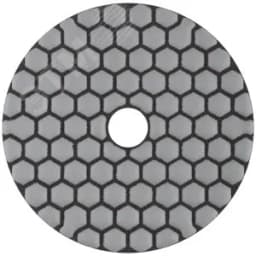 Круг алмазный гибкий шлифовальный АГШК (липучка), сухое шлифование, 100 мм, Р 100