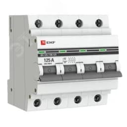 Выключатель нагрузки 4п ВН-125 125А PROxima