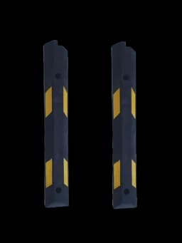 Колесоотбойник КП 2,0 композитный (полимерпесчаный) из 2х частей (ГП)