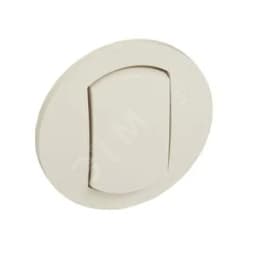 Celiane Лицевая панель одноклавишного переключателя на 2 направления 067001 IP44 слоновая кость 067821 Legrand Euro