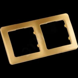 MASTER Рамка на 2 поста, золото