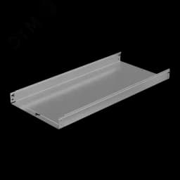 Лоток неперфорированный 80х500х1,5 L2500 мм Быстрый монтаж ПЛЮС HD85