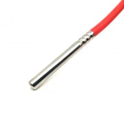 Датчик температуры с силиконовым кабелем (кабель 1 м) PT100 B 6x50 мм