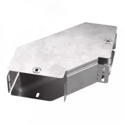 Угол горизонтальный 90 градусов с крышкой Стандарт 150х80 PR16.0415 Промрукав