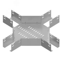 Лоток крестообразный перфорированный КМ 500х65 УТ1,5, оцинкованный лист S1,5 Завод ЭМИ Курган