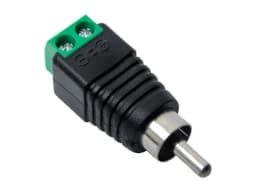 Разъем RCA Optimus штекер с клеммной колодкой