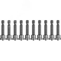 Бита "Мастер" Phillips, с ограничителем, 50 мм, тип хвостовика E 1/4", Cr-V, 10 шт в слайде