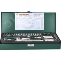 Набор головок торцевых 1/4"DR, 4-13 мм, 41 предмет