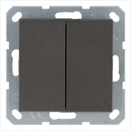 Переключатель перекрестный 2-кл. 10А IP20 механизм мокко Jasmart G3014Z