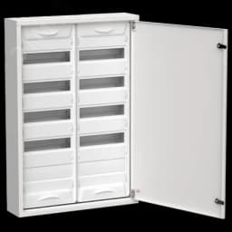 TITAN 5 Корпус металлический ЩРн-120 (2х60) 835х570х140мм IP31 белый (одна дверь) IEK