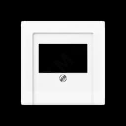 Накладка для USB розетки (ТАЕ гнезда)  Серия A500  Материал- дуропласт  Цвет- белый