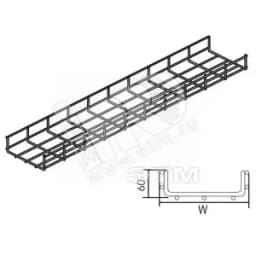 Лоток провол 150х60х3000 VFL