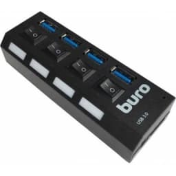Разветвитель USB Buro BU-HUB4-U3.0-L