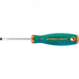 Отвертка стержневая шлицевая ANTI-SLIP GRIP, SL5.5х75 мм Jonnesway