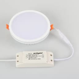 Светодиодная панель LTD-135SOL-20W Warm White (Arlight, IP44 Пластик, 3 года)