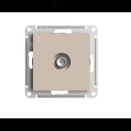 ATLASDESIGN TV АНТЕННА коннектор, механизм, ПЕСОЧНЫЙ Systeme Electric