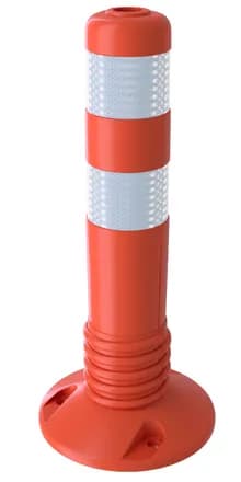 Столбик гибкий 450мм с комплектом крепежа ССД-450 ТПЭ ОРАНЖ ГОСТ 32843-2014 Oscar