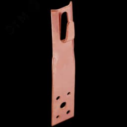 Держатель проводника круглого 6-8мм прямой h=60мм медь IEK