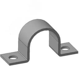 Скоба одинарная СО-40, горячее цинкование, S3,0 Завод ЭМИ Курган