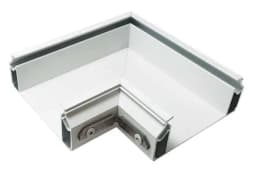 Соединитель угловой Lобразный встраиваемый Denkirs Flod DK5851WH