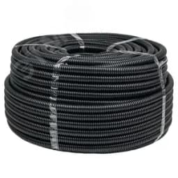 Труба гофрированная FPHF с зондом d50мм (20м.) черная Plast PROxima