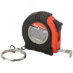 Рулетка-брелок, обрезиненный корпус 1 м х 6 мм FIT