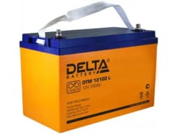 АКБ свинцово-кислотный герметичный Delta DTM 12100 L 12В, 100Ач