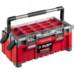 Ящик-органайзер для инструмента "КОМБО-22" пластиковый, Профессионал