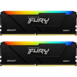 Оперативная память Kingston Fury Beast RGB Black KF436C18BB2AK2/64