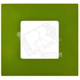 Рамка-декор на 3 поста для 2700630-03., S27Pl, Артик зеленый Simon