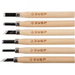 Резцы "ЭКСПЕРТ" фигурные Профессиональные, 6шт