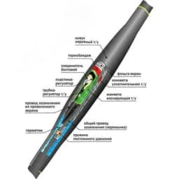 Муфта кабельная соединительная 10ПСТб(тк)-3х(35-50) с соединителями болтовыми Нева-Транс