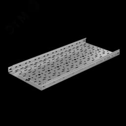 Лоток перфорированный 50х400х1,0 L6000 мм Быстрый монтаж ПЛЮС HD85