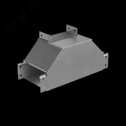 Отвод Т вертикальный 100х100 мм вверх c разворотом трассы на 90 гр. ПЛЮС HD85