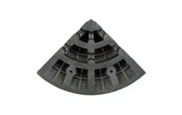 Съезд с бордюра резиновый СР-150-2 концевая часть 0,3х0,15х0,36м