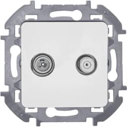 Розетка TV/SAT звезда INSPIRIA белая