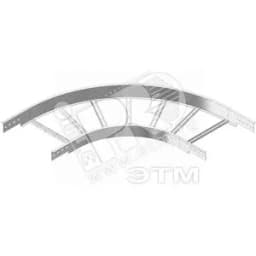 Угол горизонтальный 90 градусов , высота - 125 мм, ширина - 508 мм, кратность - 1шт, PE - Сталь с порошковым покрытием (окрашенная)