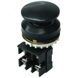 Выключатель ВК30-10-11130-54 У2 (КЕ-191 исп.2), черный, 1з+1р, гриб без фиксации, IP54, 10А. 660В
