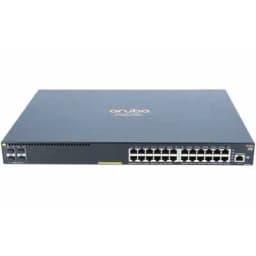Управляемый 28 портовый коммутатор с 24 PoE портами Aruba 2930F 24G JL255A HPE
