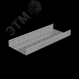 Лоток перф. 100х400х1,2 L2000 мм Стандарт ПЛЮС INOX304
