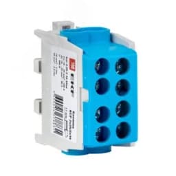 Клемма распределительная КСР с двойным винтом 2x25/2x16 синяя PROxima