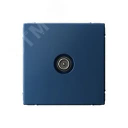ARTGALLERY TV ТВ розетка проходная 4DB, механизм, аквамарин Systeme Electric
