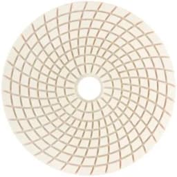 Круг алмазный гибкий шлифовальный АГШК (липучка), влажное шлифование, 125 мм, Р 200