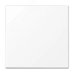 Клавиша для балансирных выключателей, дюропласт, белый матовый