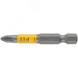 Биты кованые сталь S2 односторонние 50 мм PZ2 Профи 2 шт блистер