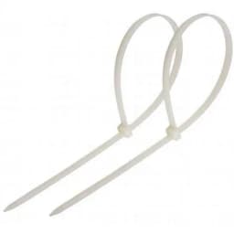 Хомут-стяжка нейлоновый 5х250 мм белый (100шт/уп) REXANT 07-0250-5