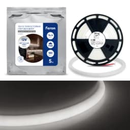 Cветодиодная неоновая LED лента Feron LS651 180SMD2835м 144Втм 5м IP68 12V 4000К 32187