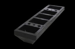 Колесоотбойник резиновый 0,55м КР-0,55 (Россия) (ГП)